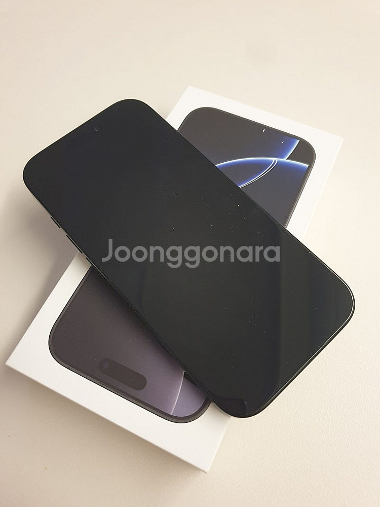 아이폰 16pro 128GB 블랙티타늄 판매합니다--0
