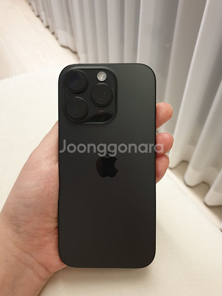 아이폰 16pro 128GB 블랙티타늄 판매합니다--3