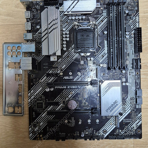 ASUS Z490보드 팝니다(백패널O)