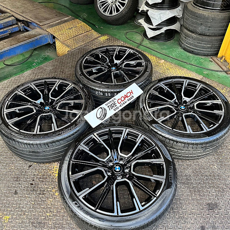 20인치 BMW G12 7시리즈 817M st 블랙폴리...--1