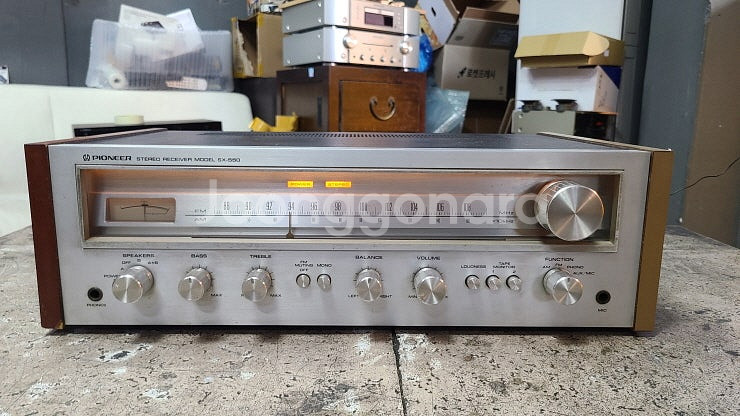 파이오니아 SX550등 오디오여러가지--2
