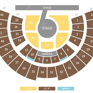 아이브 팬콘서트 F2구역 2열,6열 명당 양도