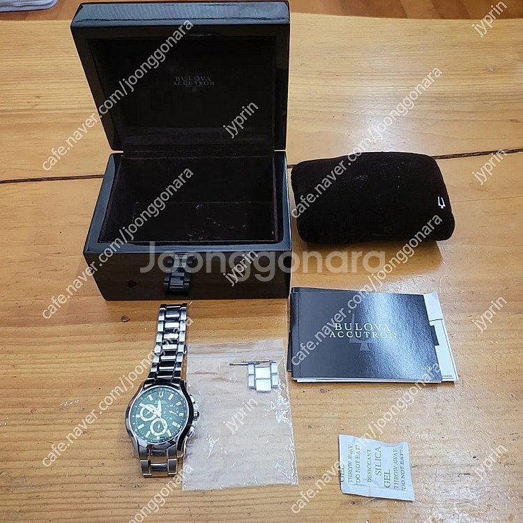 부로바 아큐트론 크로노 메탈 사파이어 bulova ac...--0
