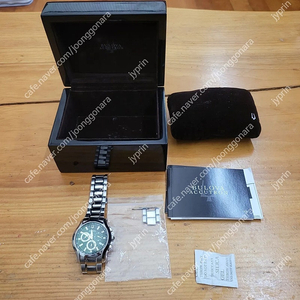 부로바 아큐트론 크로노 메탈 사파이어 bulova accutron 택포20