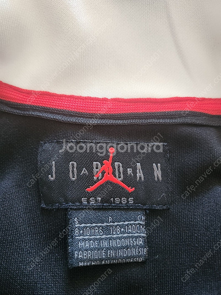 나이키 주니어 트레이닝 집업 봄가을용 블랙 S 사이즈--2