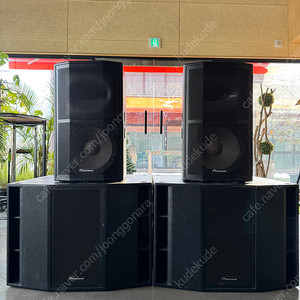 파이오니아 프로 Pioneer Pro XPRS15 + XPRS215S 중고 액티브 스피커 + 액티브 서브우퍼 판매합니다.