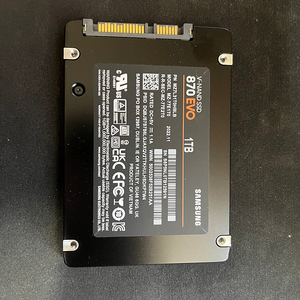 삼성 870 EVO 1TB 2.5인치 SSD 판매 합니다