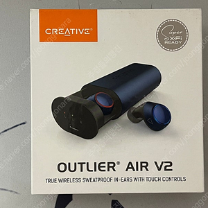 미개봉 CREATIVE OUTLIER AIR V2 무선 블루투스 이어폰 팝니다.