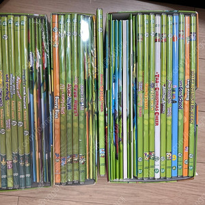 립 프로그 leap frog dvd 1, 2,3 영한대본 새것