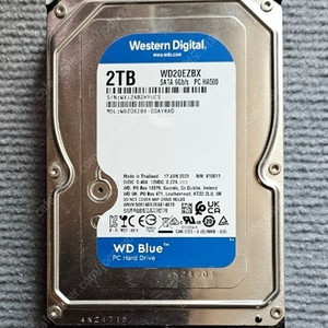 WD 2TB HDD