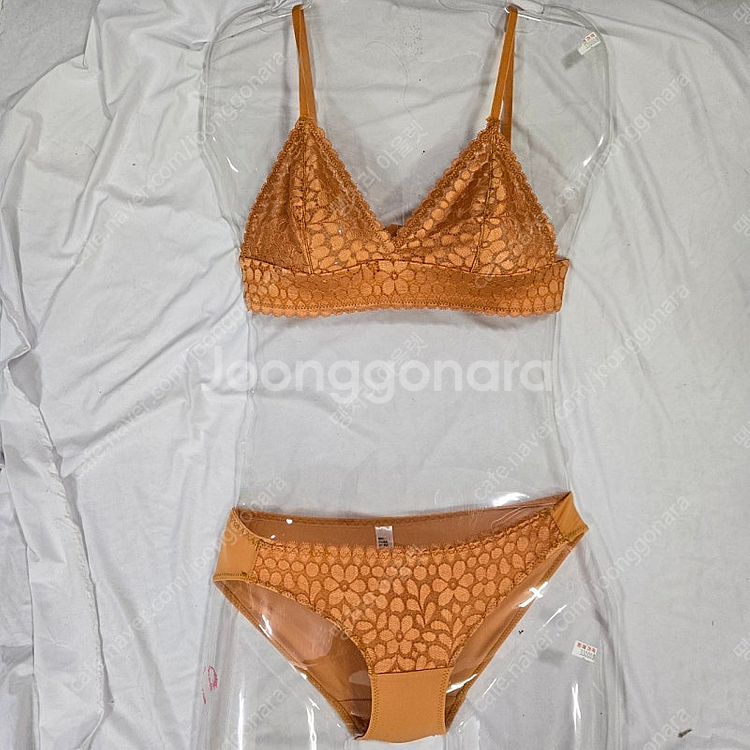 브라 팬티 세트S 노와이어 ,노캡 편한브라 팬티 섹시속...--1