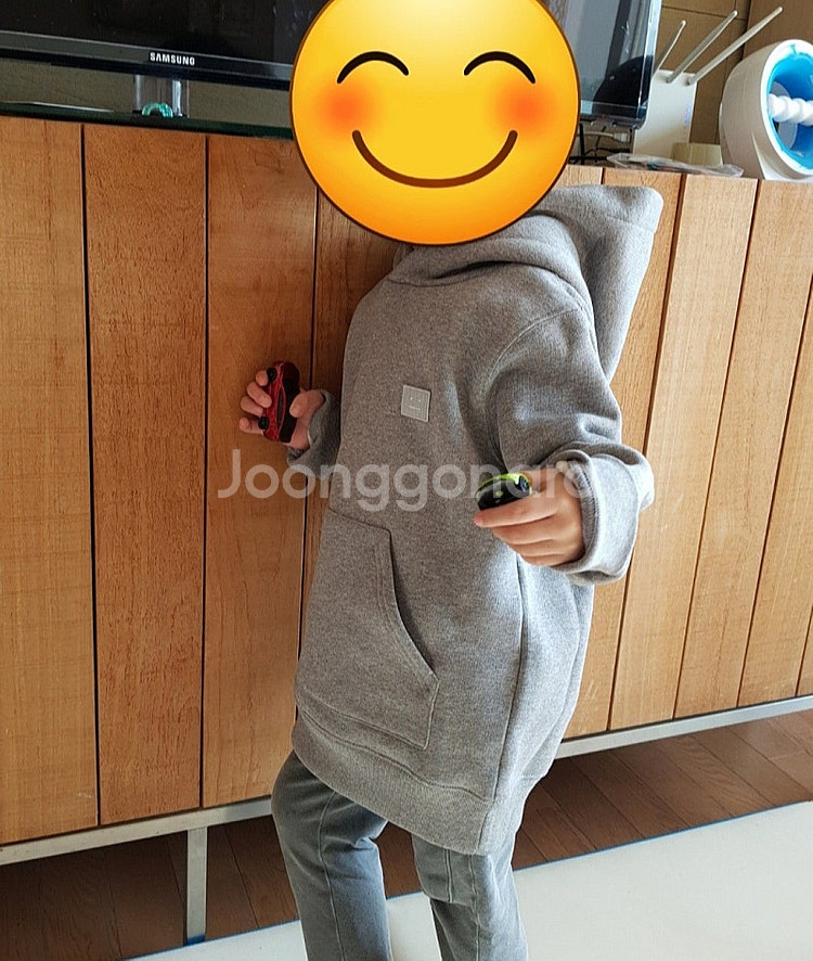 아크네스튜디오 키즈 후드스웻티 4-6세 중고--8