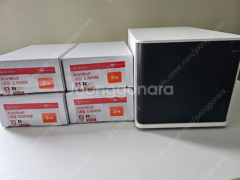 아이피타임 나스 NAS4DUAL Hdd 2tb ×4포함--0