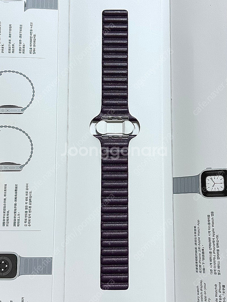 애플워치 45mm ,40mm 가죽링크--4