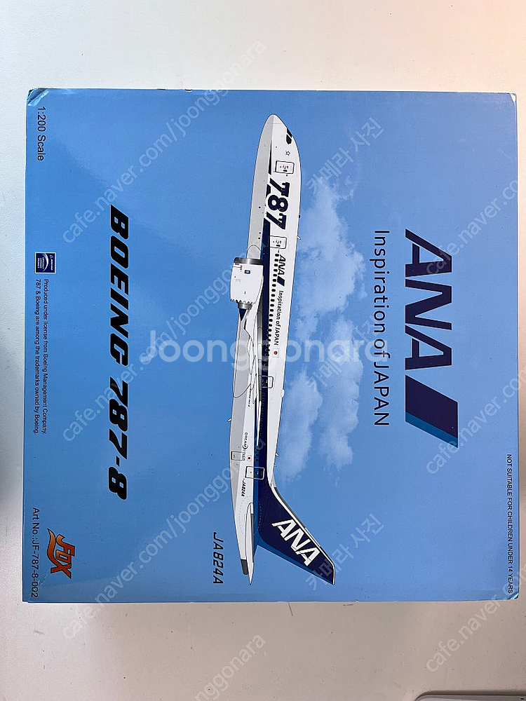 1/200 jfox ANA b787-8 JA824A 판...--0