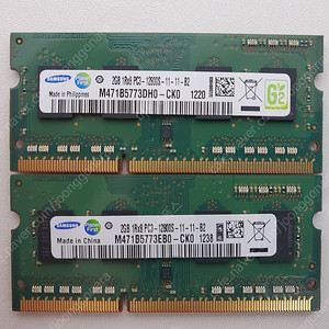 노트북 메모리 DDR3 12800s