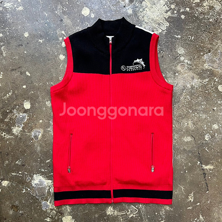 95) JDX 골프 방풍 집업 니트 조끼 여성 골프웨어 골프 의류--0