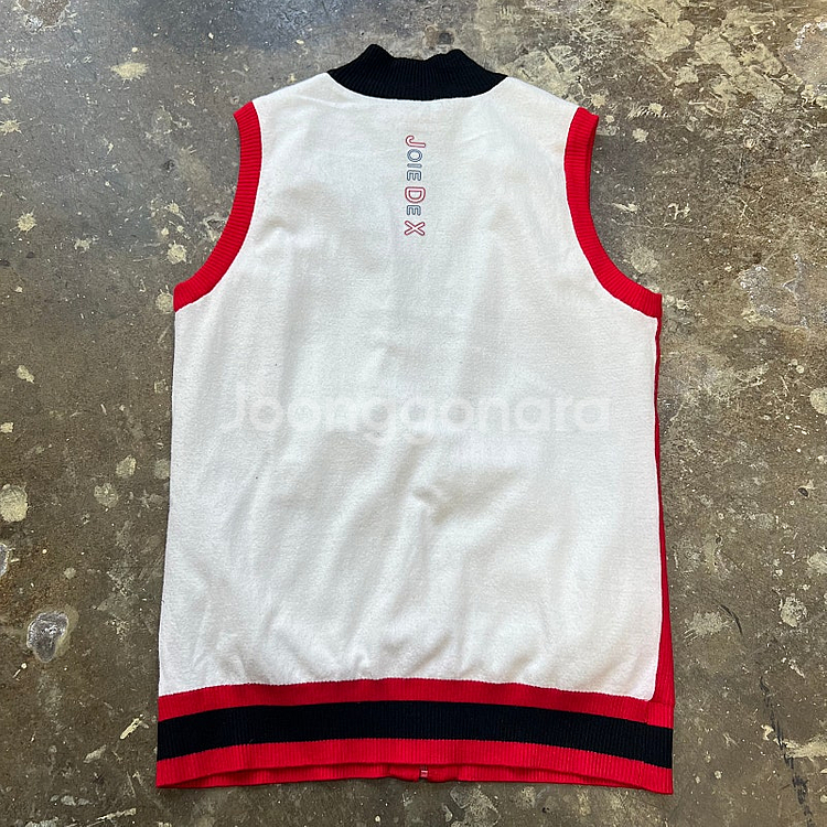 95) JDX 골프 방풍 집업 니트 조끼 여성 골프웨어 골프 의류--2