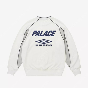 팔라스 엄브로 크루넥 화이트 L 새상품 팔브로 palace PALACE