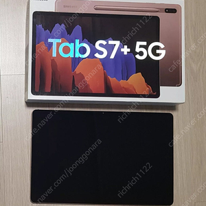 삼성 갤럭시탭 s7플러스 256기가 5g 팝니다