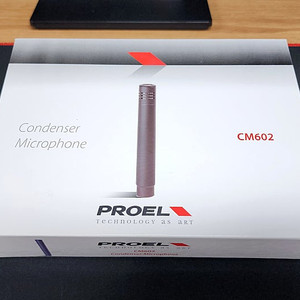 PROEL CM-602 팬슬타입 콘덴서 마이크