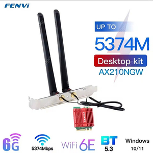 택포 2) FENVI 무선랜카드 WiFi6E+BT5.3