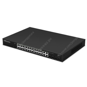 [EFM] ipTIME PoE24000mesh [스위칭허브/24포트/1000Mbps/PoE+/4SFP] 미개봉 새제품 택포 무상 A/S 2년