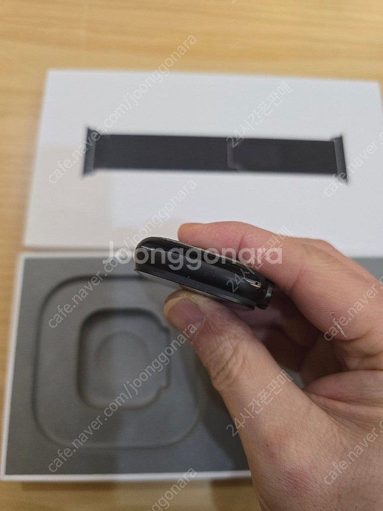 애플워치울트라2블랙49mm 블랙트레일루프M/L 셀룰러판...--2