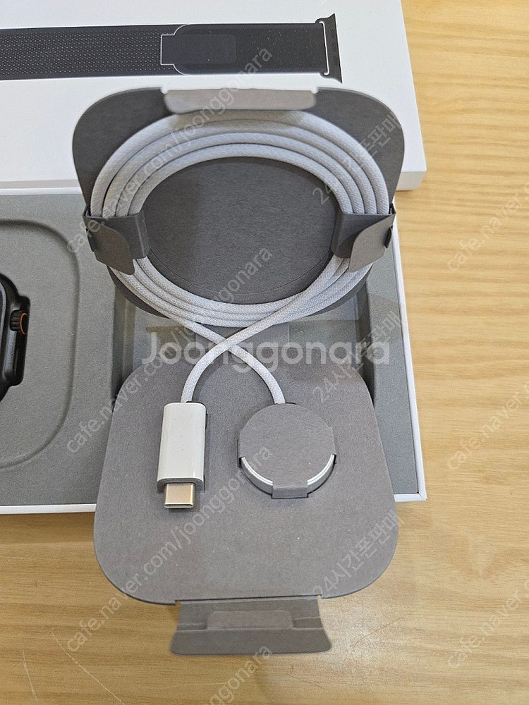애플워치울트라2블랙49mm 블랙트레일루프M/L 셀룰러판...--7