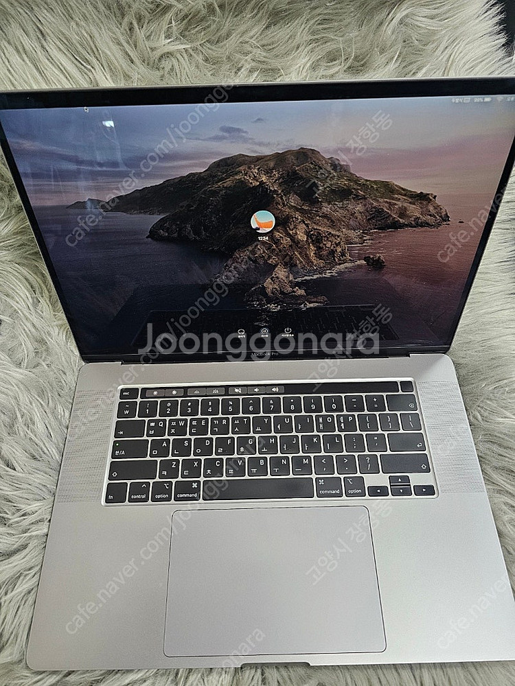 맥북프로 a2140 19년식 16인치 cpu i9 ra...--2