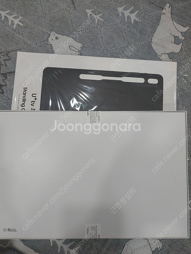갤럭시탭 S7 FE 64기가 + 커버 팝니다--1
