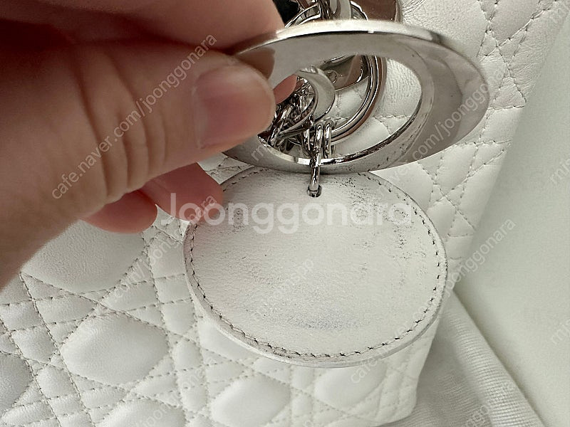 디올 레이디백 (정품)--5