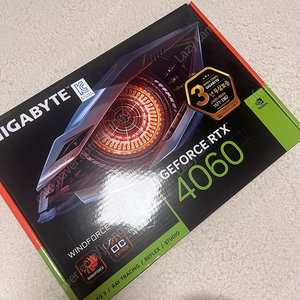 기가바이트 지포수 rtx4060