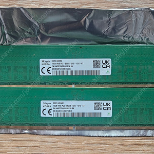 SK하이닉스 DDR5 PC5-44800 16GB * 2EA (새제품)