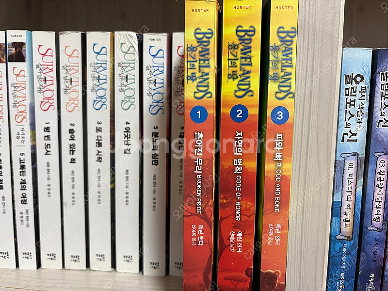 용기의 땅 1~3, 에린 헌터--0