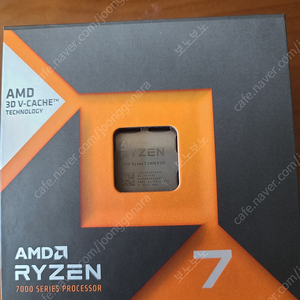 amd 라이젠 7800X3d cpu 팝니다