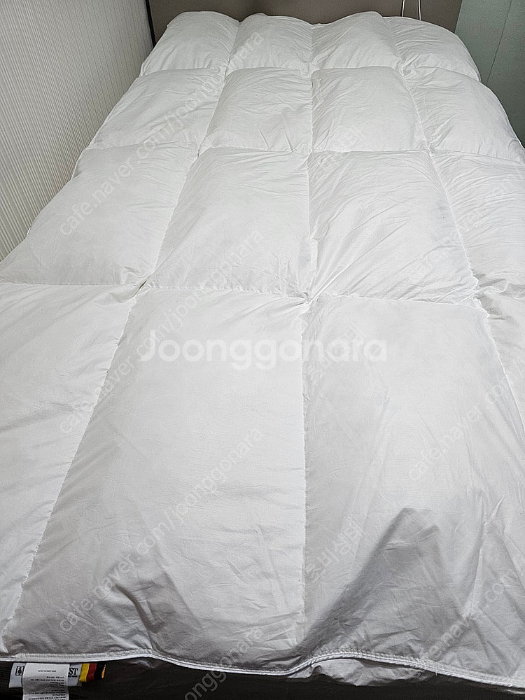 시몬스 케노샤 홈 블랙 포레스트 구스 듀얼 서포트 토퍼...--1
