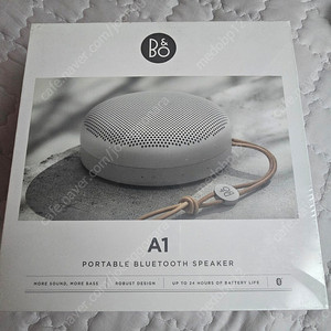 B&O A1 PORTABLE BLUETOOTH SPEAKER 뱅앤올룹슨 A1 스피커 미개봉 팝니다.