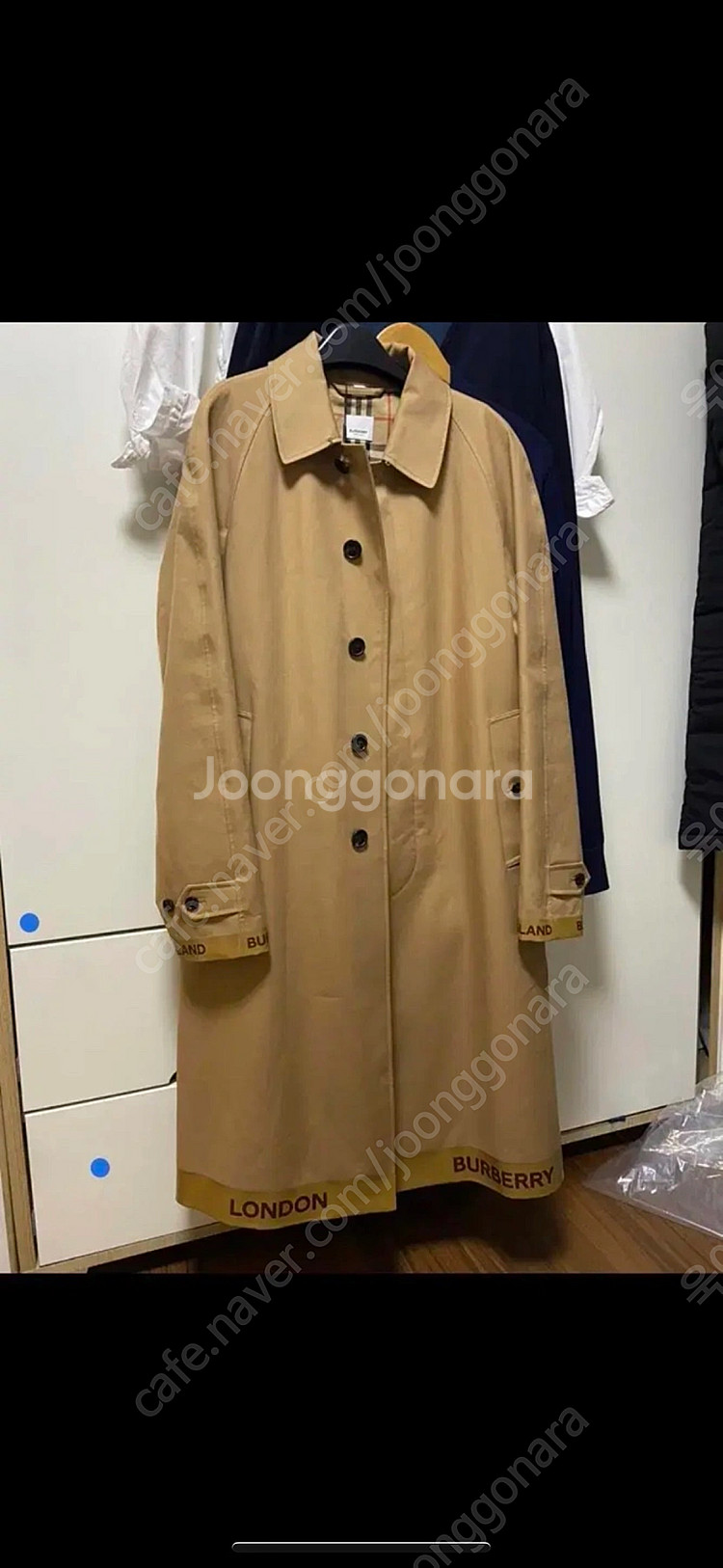 남성 BURBERRY 버버리 로고 테이핑 디테일 캠든 ...--1