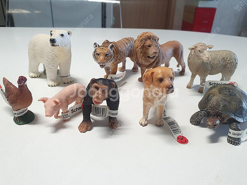 슐레이히 동물 (백곰,호랑이,사자등)--1