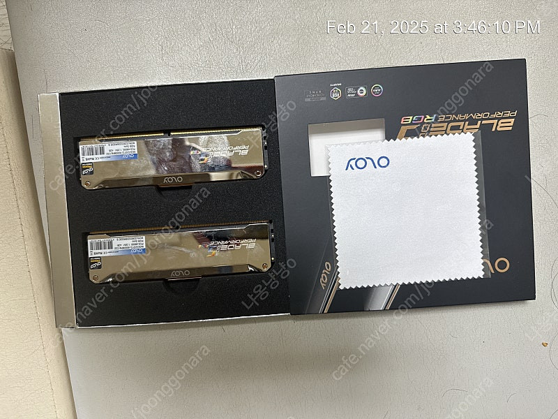 ddr5 oloy 64gb(32gx2) 6000 cl32 1.35v--1