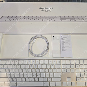 Apple Silicon 장착 Mac용 Magic Keyboard(무선키보드) + 키스킨