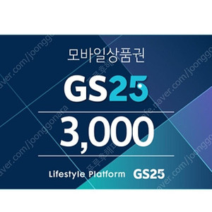 GS25 모바일 상품권 3천원권 > 2600원