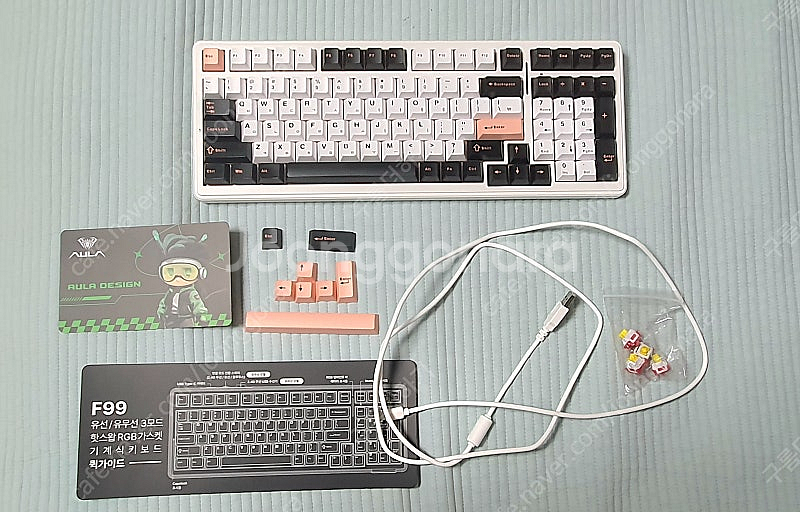 AULA F99 독거미 올리비아 화이트 (황축) 팔아요 [운포 50,000]--6