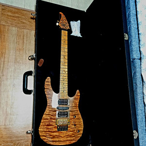 Brian Moore MC-1 Guitars Custom-Shop.-Model )( Quilted Maple-Top)-오리지날