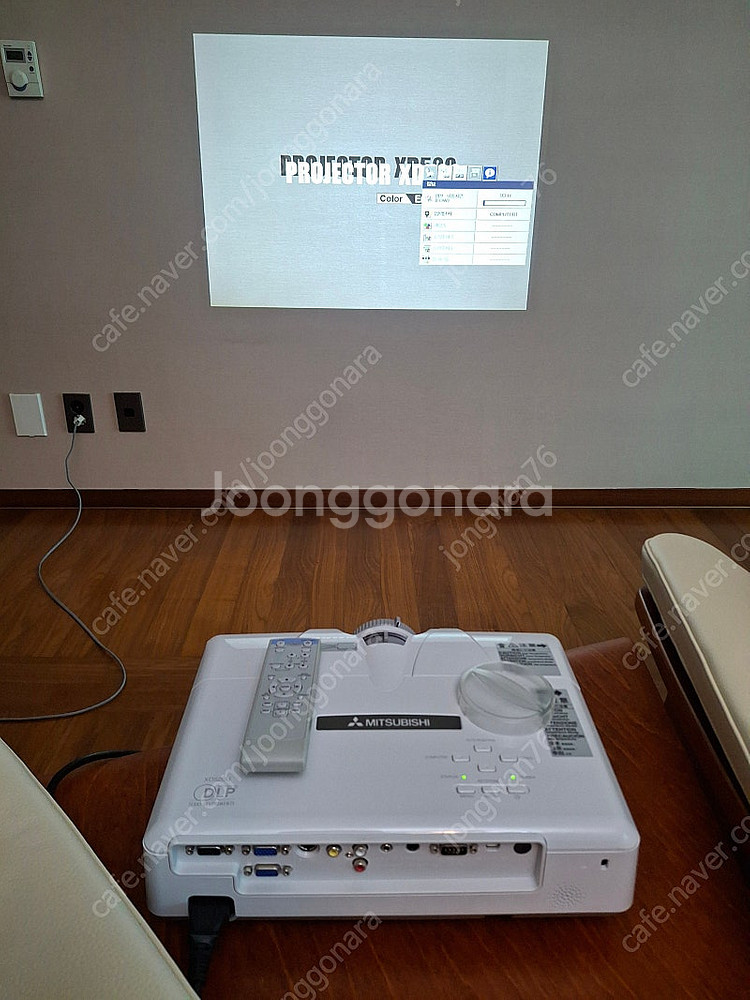 빔 프로젝터 WXGA 미쓰비시 XD520U DLP + ...--4