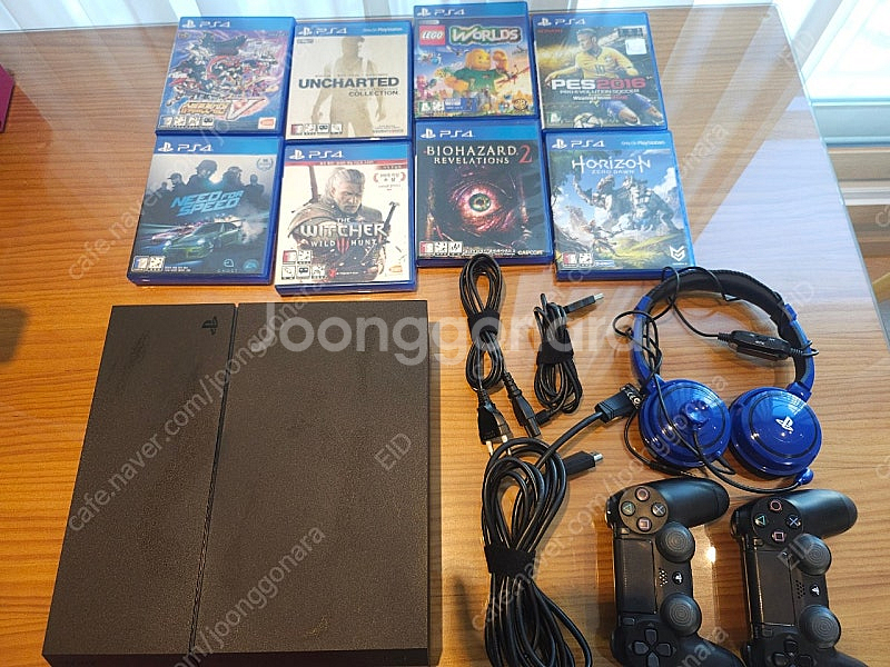 플스4(PS4), 듀얼쇼크 2개, 헤드셋, 게임타이틀 ...--0