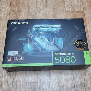 기가바이트 RTX 5080 GAMING OC D7 16GB