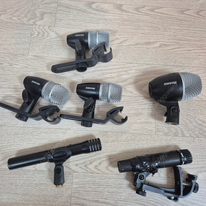 Shure 드럼 마이크 세트