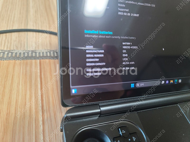 GPD win mini 32g 2t 풀박스 신품급--2